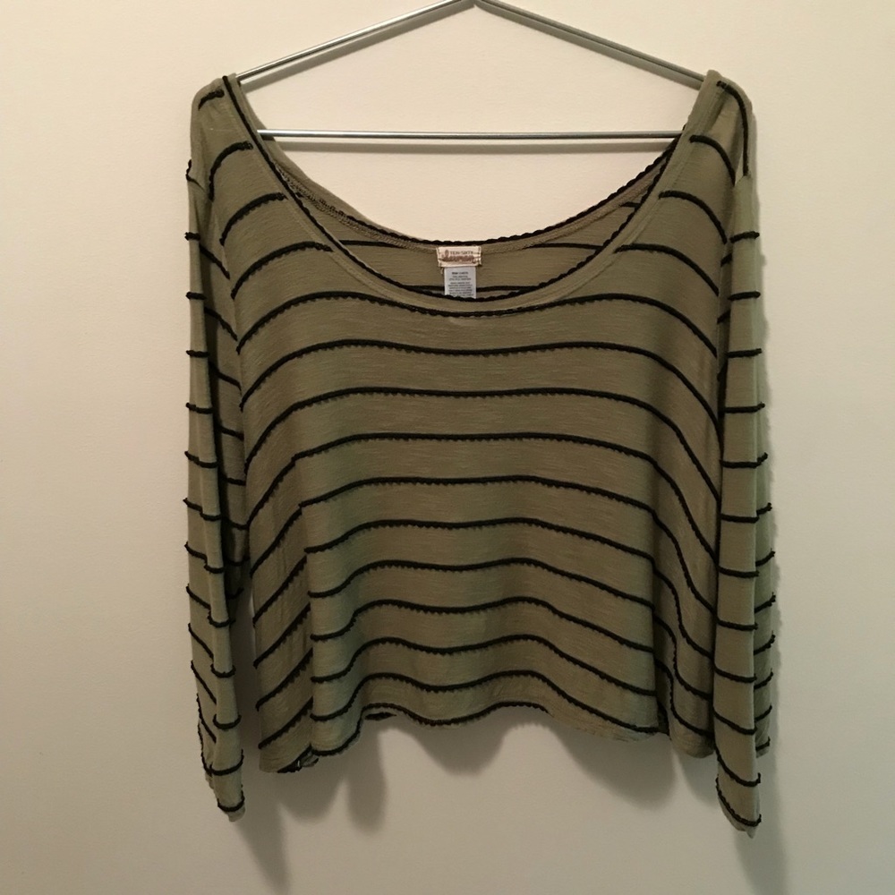 Ten-Sixty Sherman | Green & Black Top